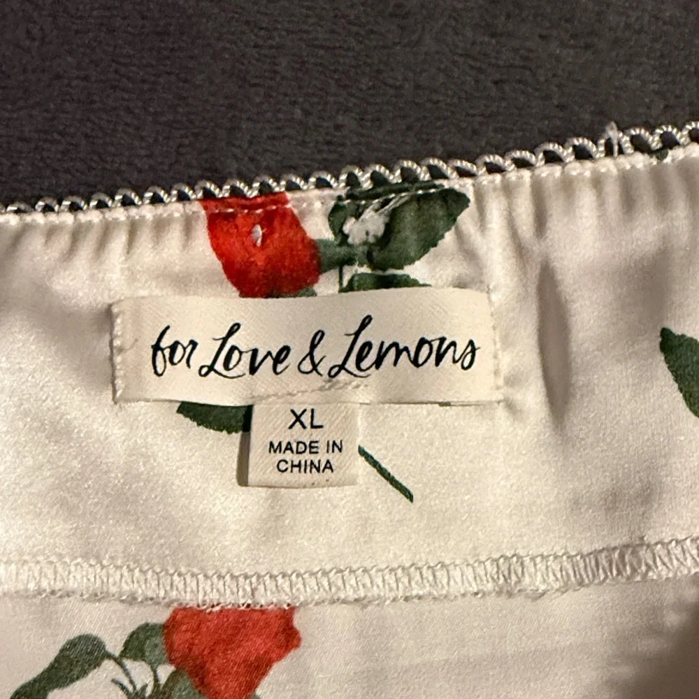 For Love And Lemons White Floral Midi Skirt - Picture 4 of 6